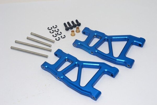 Aluminium Querlenker unten hinten blau