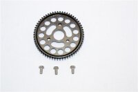 Stahl Hauptzahnrad 62T schwarz