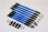 Aluminium Spurstangen Set blau
