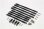 Aluminium Spurstangen Set schwarz