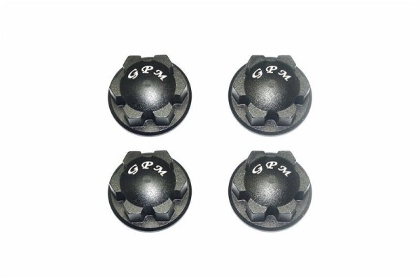 Aluminium Radnabenabdeckung schwarz (4)
