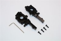 Aluminium Getriebebox eloxiert hinten schwarz