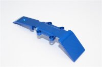 Aluminium Unterbodenplatte eloxiert vorn blau