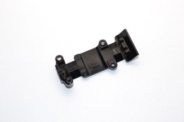 Aluminium Unterbodenplatte eloxiert hinten schwarz