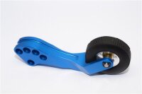Aluminium Wheelie Bar eloxiert blau