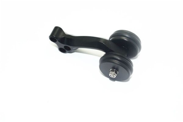 Aluminium Wheelie Bar eloxiert schwarz