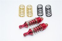 Aluminium Dämpfer mit 1.2/1.3/1.4 Federn rot