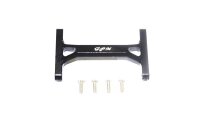 Chassisstrebe Aluminium hinten schwarz