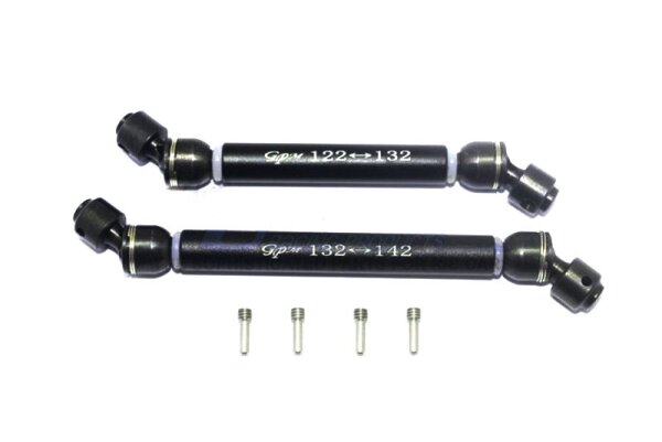 CVD-Antriebswellen Aluminium vorne schwarz
