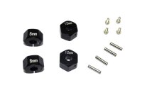 Radmitnehmer Aluminium 8mm schwarz