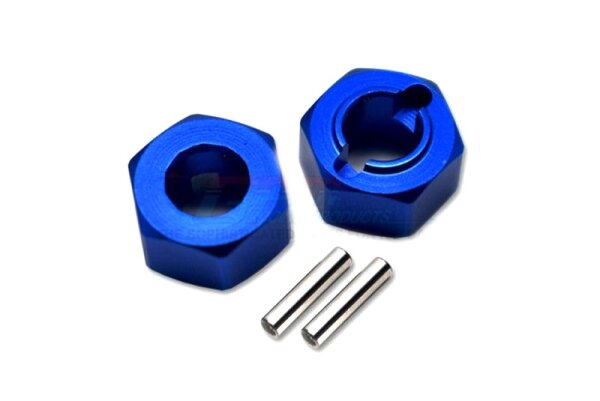 ALUMINUM REAR WHEEL HEX ADAPTERS 5MM THICK-4PC SET