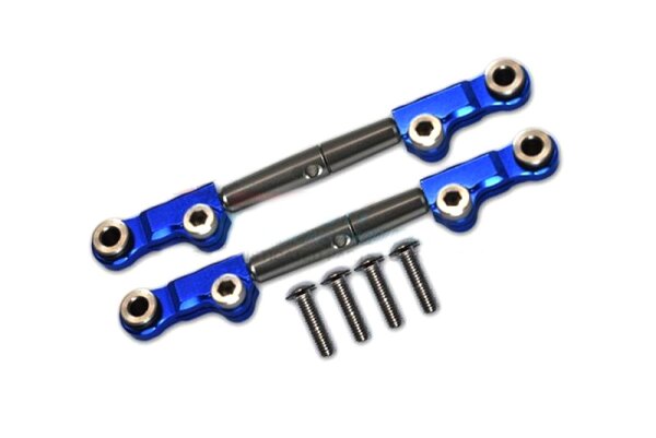 ALUMINUM+STAINLESS STEEL REAR UPPER ARM TIE ROD -6PC SET