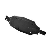 Alu Chassis-Platte schwarz