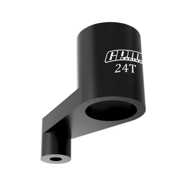 Alu 24Z Servo-Arm schwarz