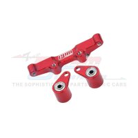 Lenkhebel Aluminium hinten rot