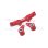 Lenkhebel Aluminium hinten rot