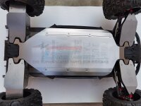 Edelstahl Chassis-Unterboden- und Querlenkerschutz