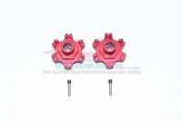 Aluminium Radsechskant rot (+6mm) (4)