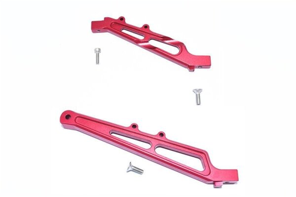 Aluminium Chassisverstärkung v/h rot