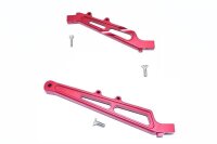Aluminium Chassisverstärkung v/h rot