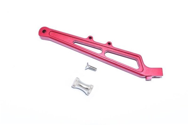 Aluminium Chassisverstärkung & Hülse hinten rot