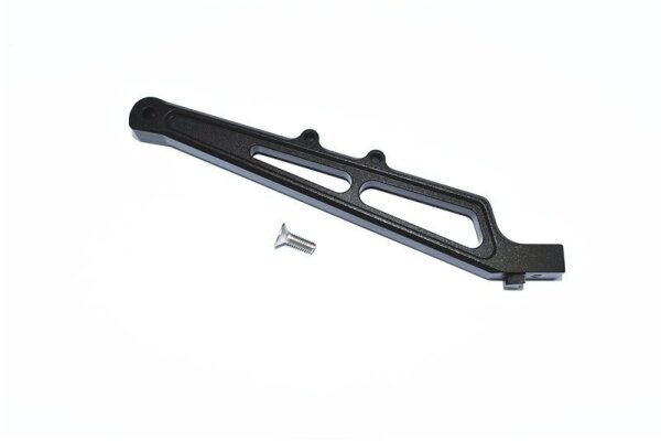 Aluminium Chassisverstärkung hinten schwarz