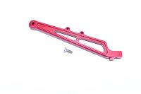 Aluminium Chassisverstärkung hinten rot