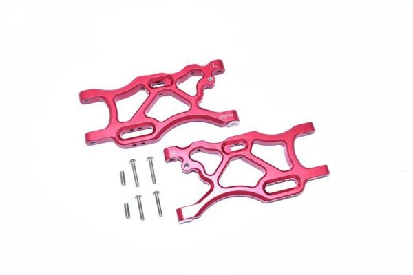 Aluminium Querlenker unten hinten rot