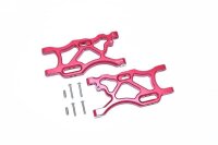 Aluminium Querlenker unten hinten rot