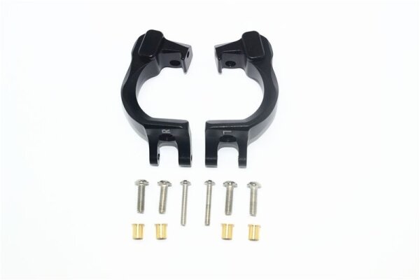 Aluminium C-Hubs vorn schwarz