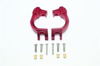Aluminium C-Hubs vorn rot
