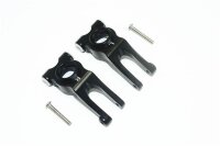 Aluminium Radträger hinten schwarz