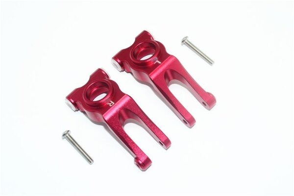 Aluminium Radträger hinten rot