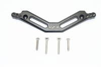 Aluminium Dämpfersteher hinten schwarz