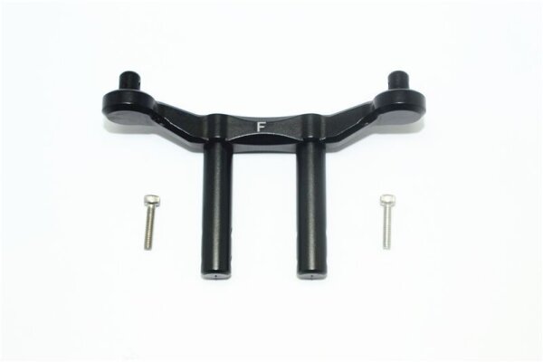 Aluminium Karosseriehalter vorn schwarz