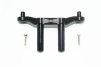 Aluminium Karosseriehalter hinten schwarz