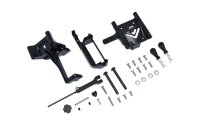 Aluminium Handbremse und Diffabdeckung mitte schwarz