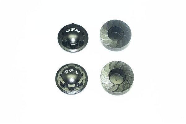 Aluminium Radnabenabdeckung schwarz