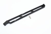 Aluminium Chassisstütze hinten schwarz