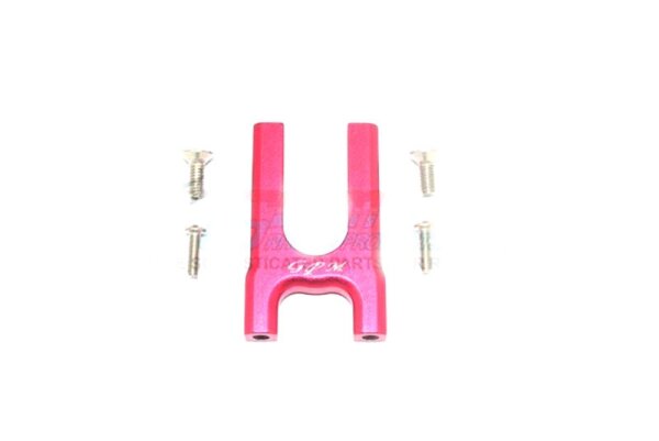 Aluminium Mitteldiffhalter vorn rot