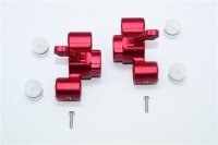 Aluminium Lenkhebel vorn rot