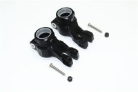 Aluminium Radträger hinten schwarz