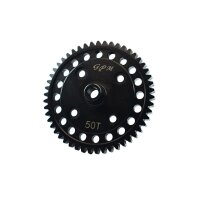 Chrom-Stahl Hauptzahnrad 50Z schwarz