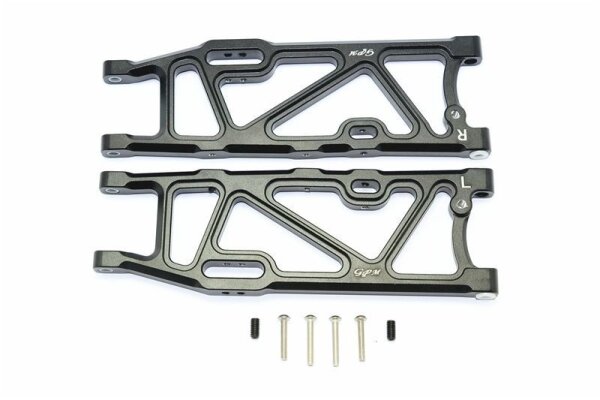 Aluminium Querlenker unten hinten schwarz