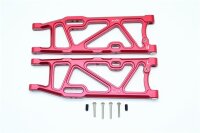 Aluminium Querlenker unten hinten rot