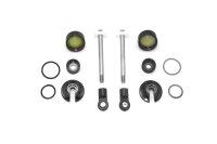 Aluminium Ersatzteile Set für Dämpfer schwarz