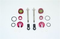 Aluminium Ersatzteile Set für Dämpfer rot