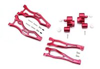 Aluminium Aufhängungs-Set vorn rot