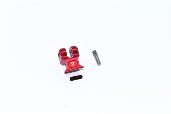 Aluminium Chassisstrebenbefestigung hinten rot