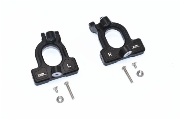 Aluminium C-Hubs vorn schwarz